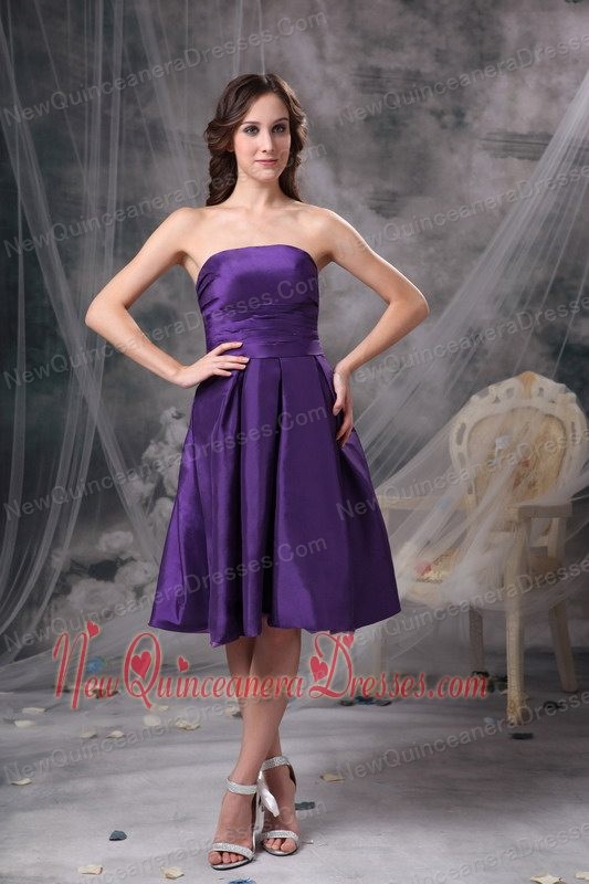 purple dama dresses