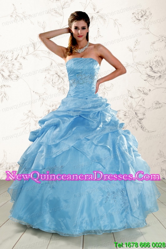 triumph 2015 Perfect Sweetheart Quinceanera Gown with Beading and Ruffles