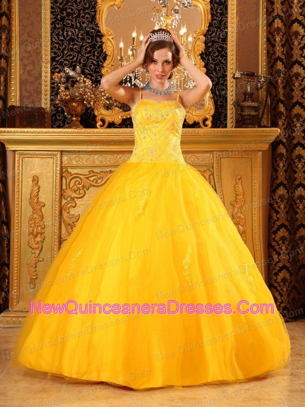 yellow dress for 15