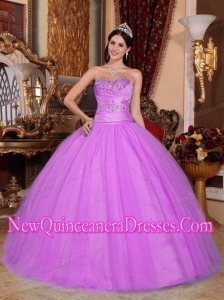 Plus Size Hot Pink Ball Gown Sweetheart Floor-length Tulle and Taffeta Beading and Ruching Quinceanera Dresses