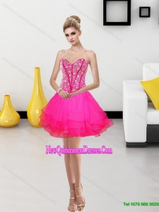 2015 Cheap A Line Sweetheart Prom Dress with Beading