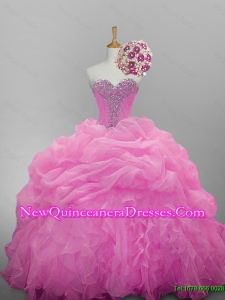 Luxurious Sweetheart Beaded Quinceanera Dresses for 2015