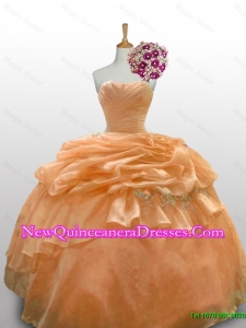 Romantic Quinceanera Dresses with Paillette and Ruffled Layers