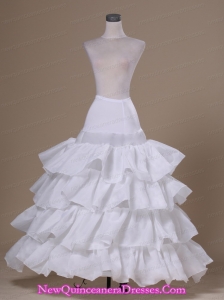 Ruffled Layers Ball Gown Taffeta For Prom Petticoats