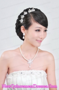 Elegant Alloy/Rhinestones With Imitation Pearls Women Jewelry