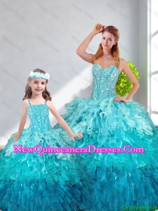 Beautiful Ball Gown Sweetheart Macthing Sister Dresses in Multi Color