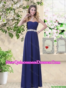 Pretty Ruched and Sequined Damas Dresses with Sweetheart