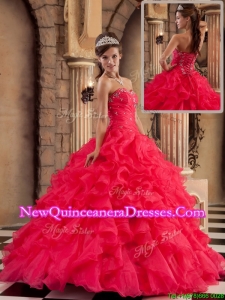 Luxurious Ball Gown Sweetheart Floor Length Quinceanera Dresses