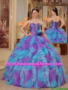 Luxurious Multi Color Ball Gown Sweetheart Quinceanera Dresses