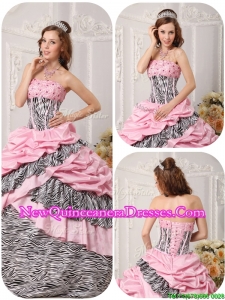 Classical Ball Gown Multi Color Pretty Sweet 15 Dresses with Beading