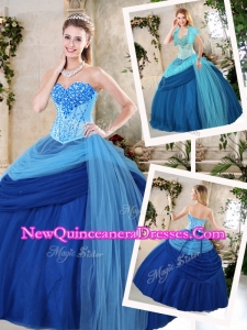 Discount Sweetheart Beading Quinceanera Dresses for Fall