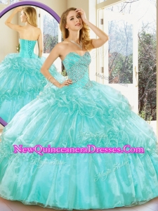 Discount Sweetheart Quinceanera Dresses with Beading and Ruffled Layers for Summer