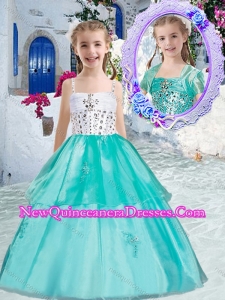 Cute Ball Gown Little Girl Pageant Dresses with Appliques and Beading