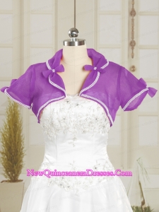 Discount Wedding Party Fuchsia Shawls with Beading