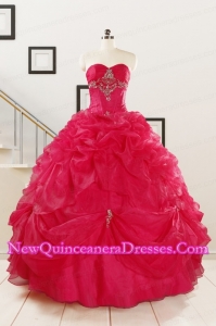 2015 Perfect Sweetheart Quinceanera Dresses with Appliques