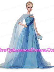 Elegant Colorful Chiffon Party Clothes Made To Fit The Barbie Doll