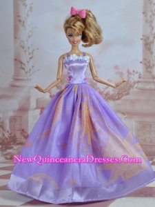 Pretty Handmade Princess Dress For Barbie Doll