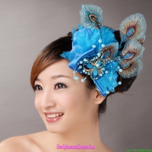 Lovely Tulle and Feather Beading Fascinators