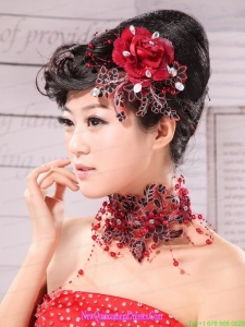 Bridal Headpieces With Beading Embellishment