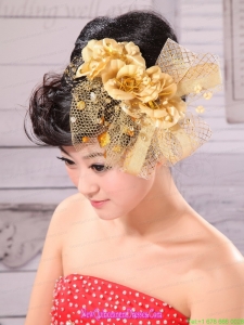 Hand Made Flowers Decorate and Tulle For Wedding Party
