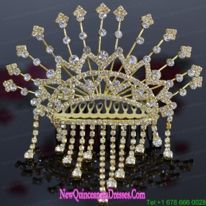 Classical Tiara With Rhinestones