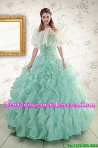 2015 New Style Ball Gown Beading Quinceanera Dress with Sweetheart