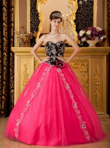Brand new Hot Pink Quinceanera Dress Sweetheart Tulle Beading A-line / Princess