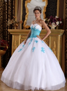 Cheap White Dress on White Quinceanera Dresses  Cheap Quinceanera Gowns In Blue And White