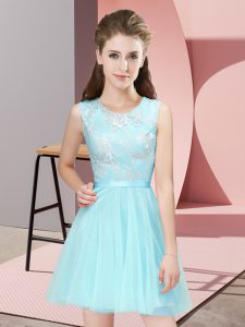 Sleeveless Lace Side Zipper Dama Dress for Quinceanera