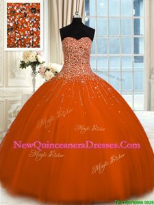 Adorable Sleeveless Lace Up Floor Length Beading Sweet 16 Dresses